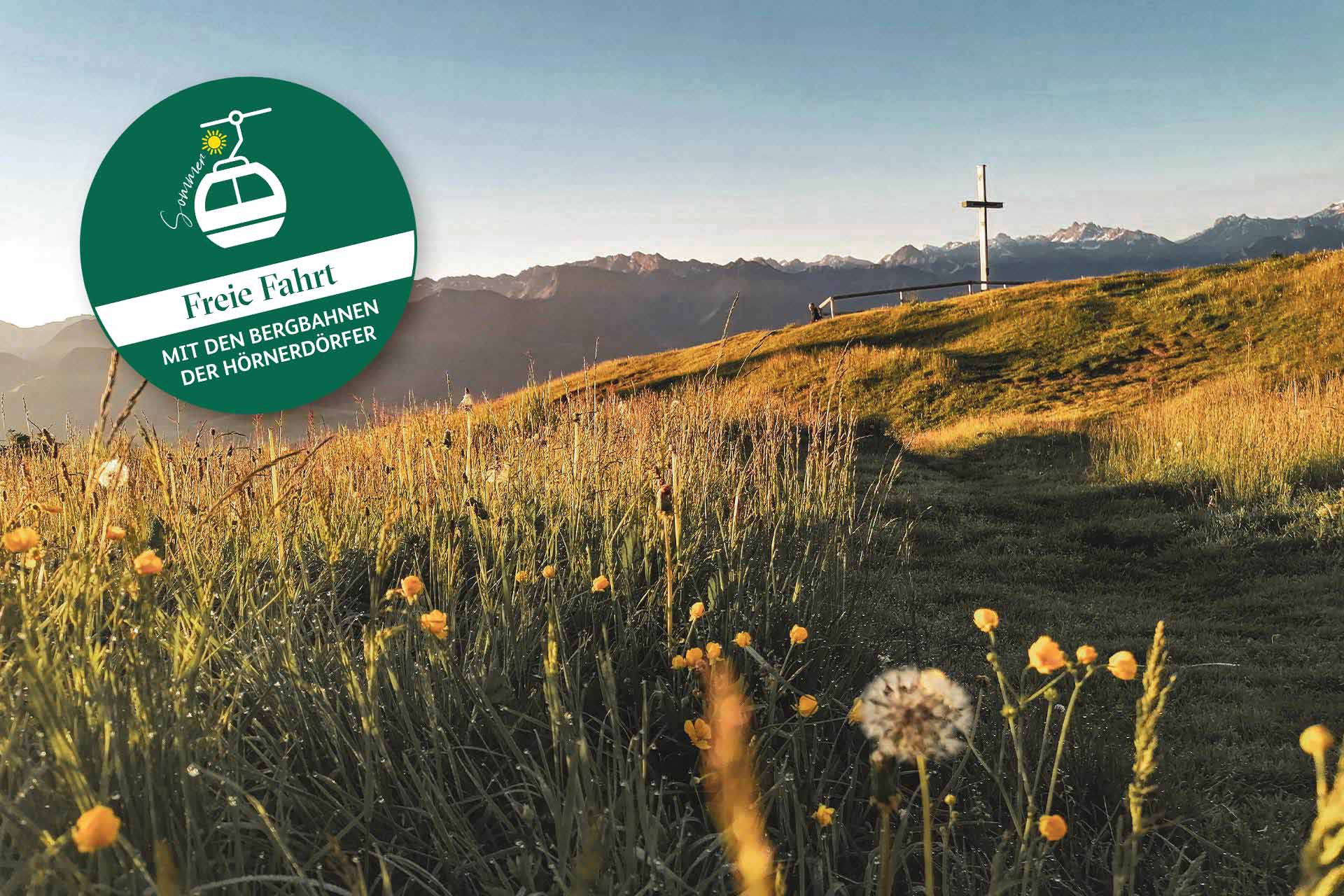 Aufnahme des Ofterschwanger Horns bei Sonnenaufgang